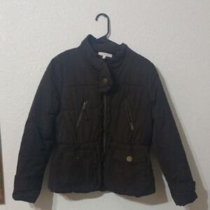 "Make Offer" Cache Luxe Dark Brown Jacket